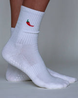 The Chili Pepper Grip Socks